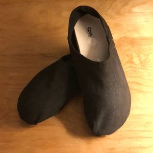 OTZ Black Canvas Slip on Shoes 37